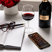 Chic Leopard Mit Monogramm drucken Case-Mate iPhone Hülle