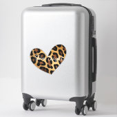 Chic Leopard Print Aufkleber (Koffer)