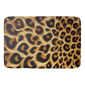 Chic Leopard Print Badematte (Vorderseite)