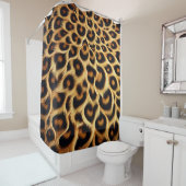 Chic Leopard Print Duschvorhang (Beispiel)