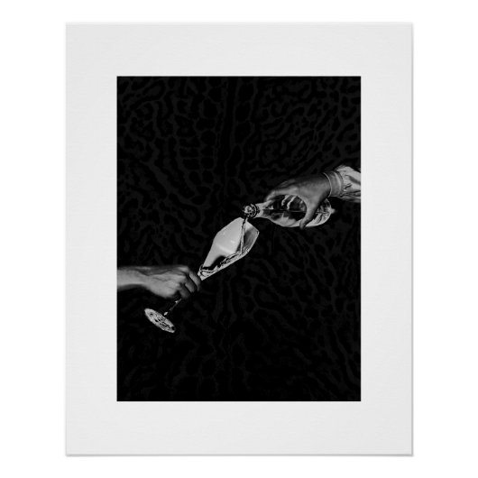 Chic Leopard Print Poster (Vorderseite)