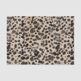 Chic Leopard Print Seidenpapier