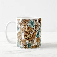 Chic Leopard Print Tasse - Stilvolle Animal Print 