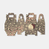 Chic Leopard Rose Fabulous 40. Geburtstag Geschenkschachtel (Ungefaltet)