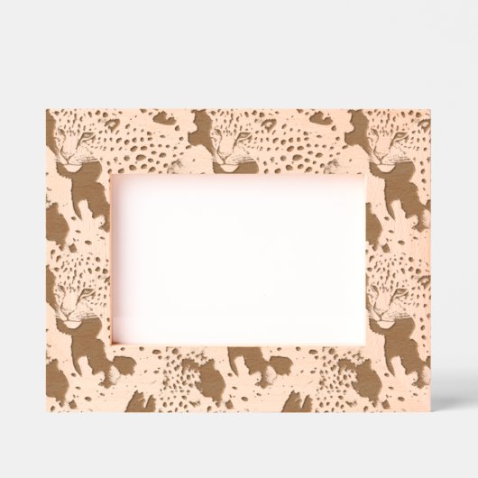 Chic Leopards Geätzte Rahmen (Vorderseite)