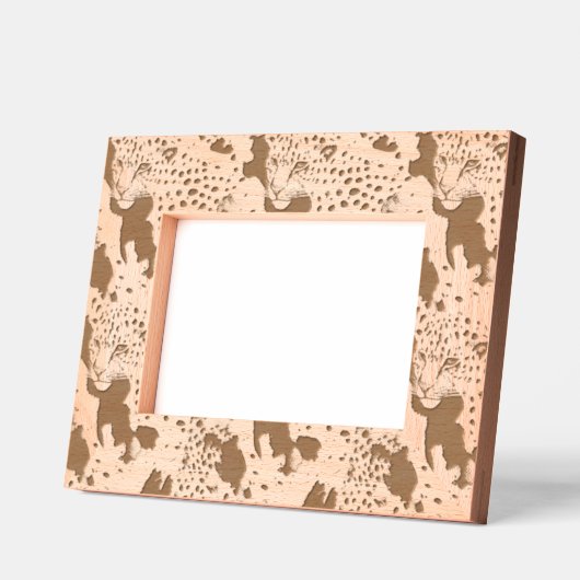 Chic Leopards Geätzte Rahmen (Links)