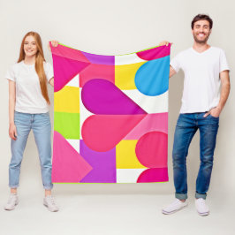 Chic Liebe Elegante: Romantische Bliss Fleecedecke