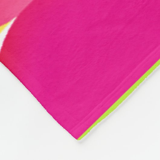 Chic Liebe Elegante: Romantische Bliss Fleecedecke (Ecke)