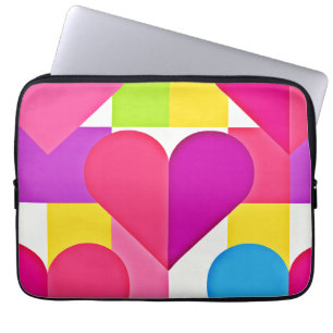 Chic Liebe Elegante: Romantische Bliss Laptopschutzhülle