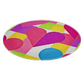 Chic Liebe Elegante: Romantische Bliss Schneidebrett (Ecke)