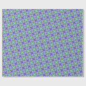 Chic Liebe fröhlich Whimsical Vatertag Geschenkpapier (Flach)
