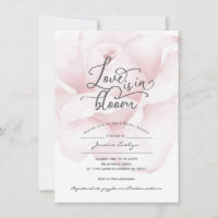 Chic Liebe in Blüte, Kalligraphie Drehbuch Rose Du