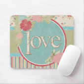 Chic-"Liebe-" Mausunterlage Mousepad (Mit Mouse)