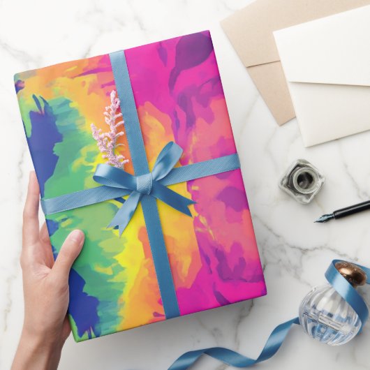 Chic Liebe Sparkling Girlfriend Geburtstag Geschenkpapier (Schenken)