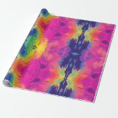 Chic Liebe Sparkling Girlfriend Geburtstag Geschenkpapier (Ungerollt)