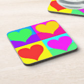 Chic Liebe Symphony: Blissful Heardesign Getränkeuntersetzer (Linke Seite)