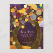 Chic Liebe Trees Business Multi Purpose Postkarte (Vorderseite)