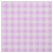 Chic Lila Gingham Kariert Pattern Stoff (Muster)