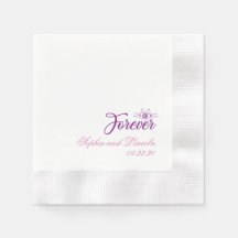 Chic Lila Pur Wedding Floral