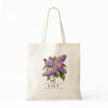 Chic Lilac Floral Botanical-Personalize-Budget