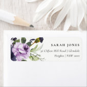 CHIC LILAC LILA ROSE PEONRAL FLORAL BUNCH ADRESSE (Insitu)