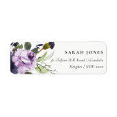 CHIC LILAC LILA ROSE PEONRAL FLORAL BUNCH ADRESSE (Vorne)