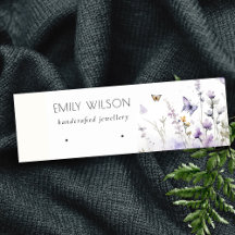 Chic Lilac Wildblume Earring Stuop Display