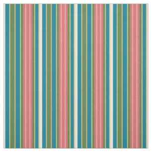 Chic Lily Pond Deckchair Streifenmuster-Stoff Stoff
