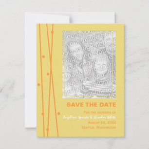 Chic Lines & Dots Save the Date