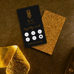 Chic Lingerie Boutique Gold Loyalty-Card Treuekarte