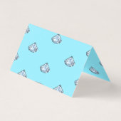 Chic Lips Diamond Girl Visitenkarten (Rückseite)