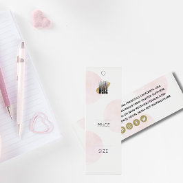 Chic Logo Blush Circles Fashion Cloud Price-Tag