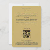 Chic Love Quote Elegant Modern 4 -Photo Wedding Save The Date (Rückseite)