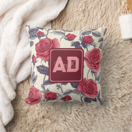 Chic Lovely Rose Family Kissen