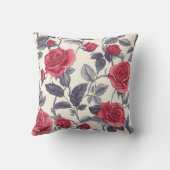 Chic Lovely Rose Family Kissen (Rückseite)