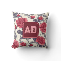 Chic Lovely Rose Family Kissen