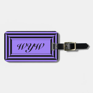 CHIC LUGGAGE/GIFT TAG_GEOMETRIC _2 GEPÄCKANHÄNGER
