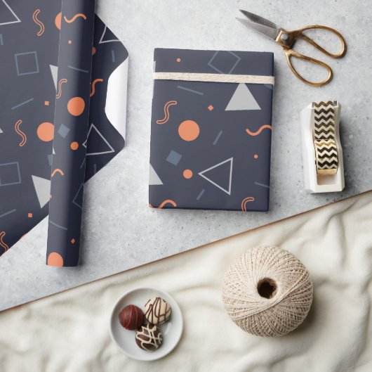 Chic Luxurious Shimmering Whimsical Geschenkwrap Geschenkpapier (Kunsthandwerk)