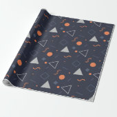 Chic Luxurious Shimmering Whimsical Geschenkwrap Geschenkpapier (Ungerollt)
