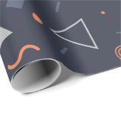 Chic Luxurious Shimmering Whimsical Geschenkwrap Geschenkpapier (Rolleneckpunkt)