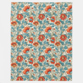 Chic Luxury Heritage William Morris Prints Fleecedecke (Vorderseite)