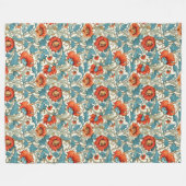 Chic Luxury Heritage William Morris Prints Fleecedecke (Vorderseite (Horizontal))