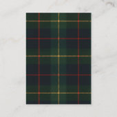 Chic Luxury Teddy Bear Baby Shower  Begleitkarte (Rückseite)