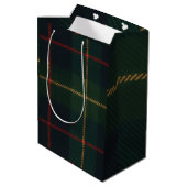 Chic Luxury Teddy Bear Baby Shower  Mittlere Geschenktüte (Rückseite Schrägansicht)