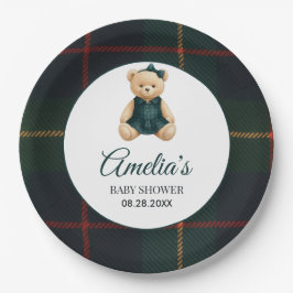 Chic Luxury Teddy Bear Baby Shower  Pappteller