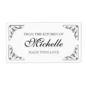 Chic Made with Liebe From the kitchen label (Vorne)