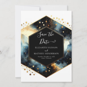 Chic Magical Celestial Wedding Save The Date