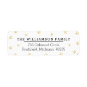 Chic Magical Gold & Black Staright Pattern (Vorne)