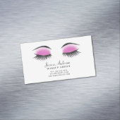 Chic Makeup Artist Magnetische Visitenkarte (Beispiel)