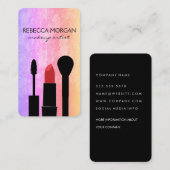 Chic Makeup Beauty Visitenkarte (Vorne/Hinten)